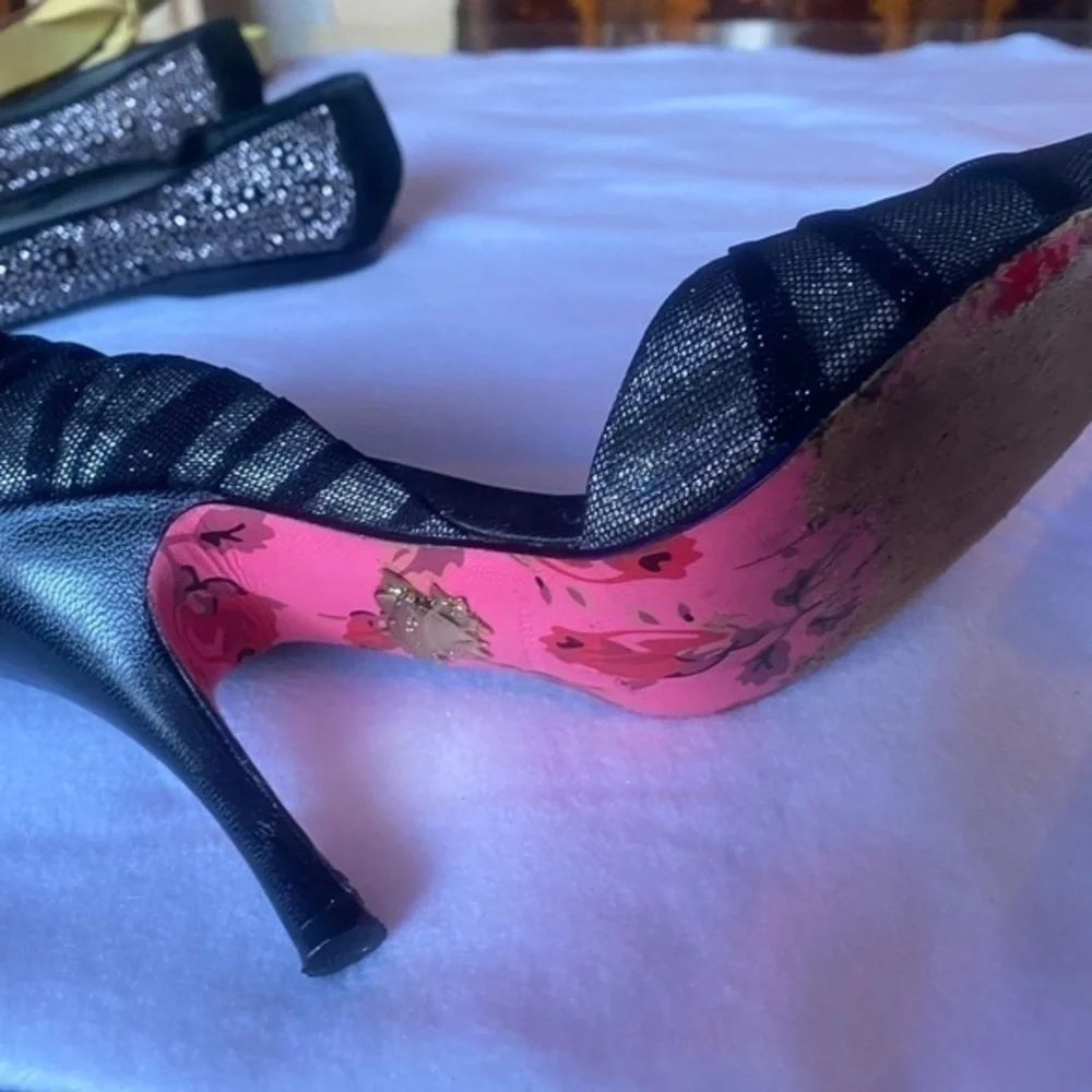 BETSY JOHNSON SIZE7.5 leather